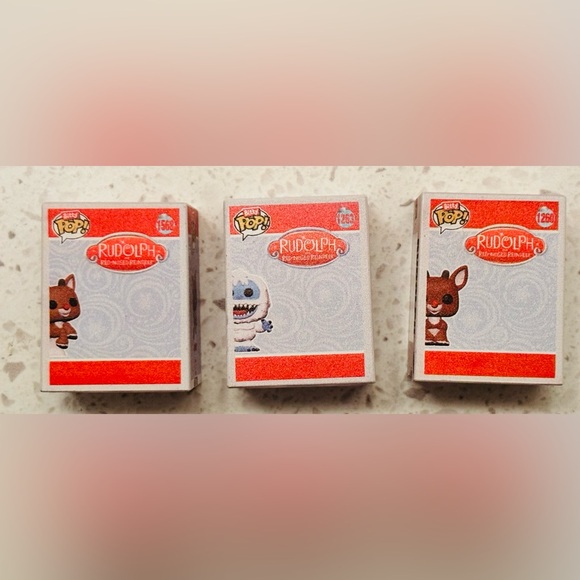 Funko Bitty Pop Rudolph Collection: Bumble & 2 Different Rudolphs - Picture 3 of 3